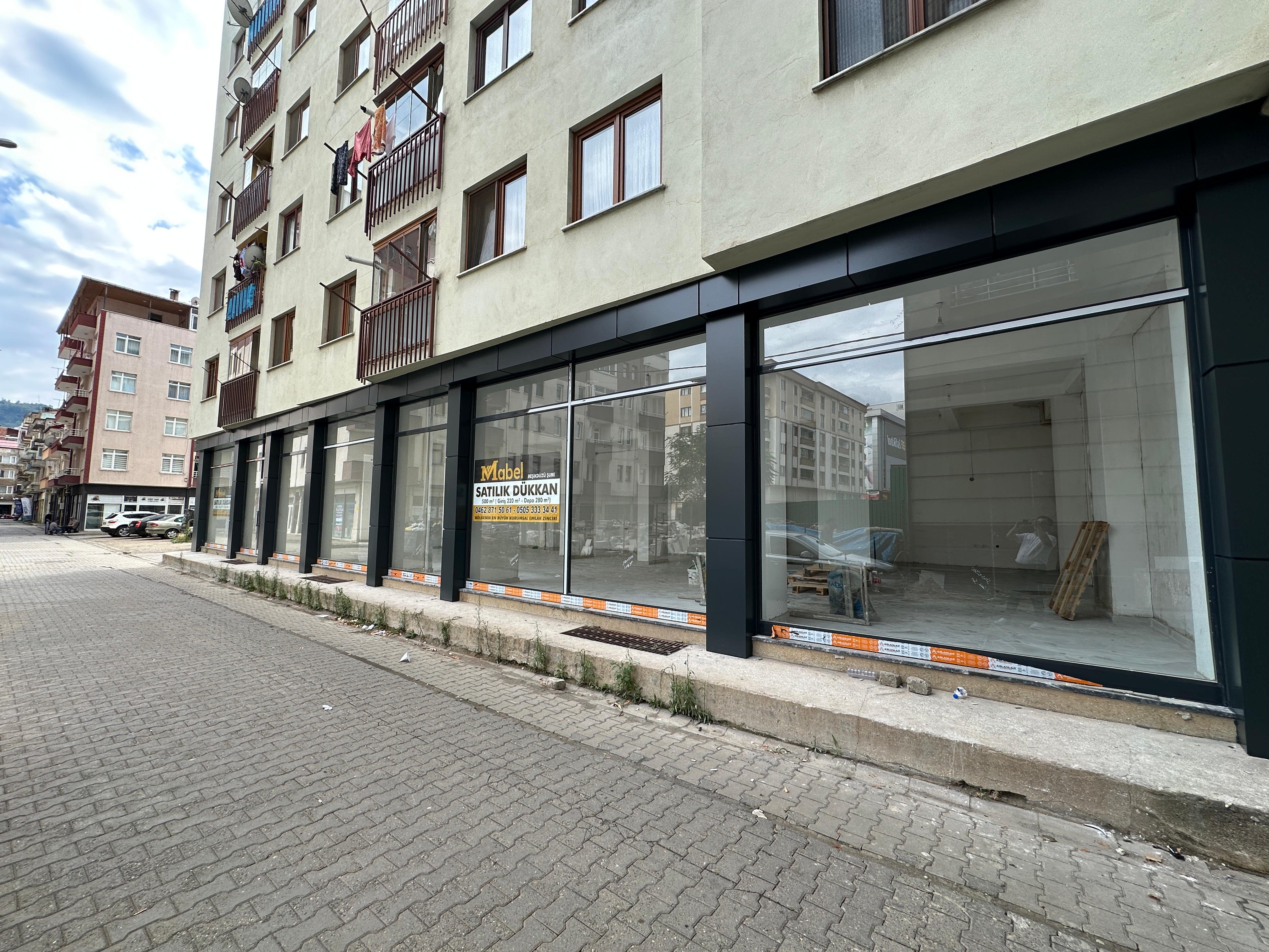 MABEL'DEN FATİH MAH KÖŞEBAŞI 565 M2 SATILIK DEPOLU DÜKKAN